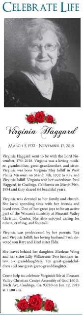 VirginiaHaggardOBITa